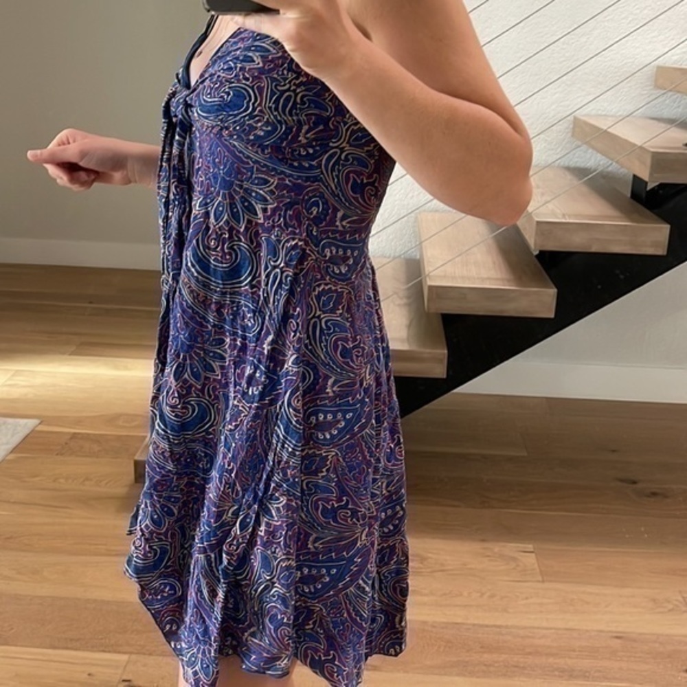 100% silk | gorgeous guess jeans dress - Picture 4 of 9